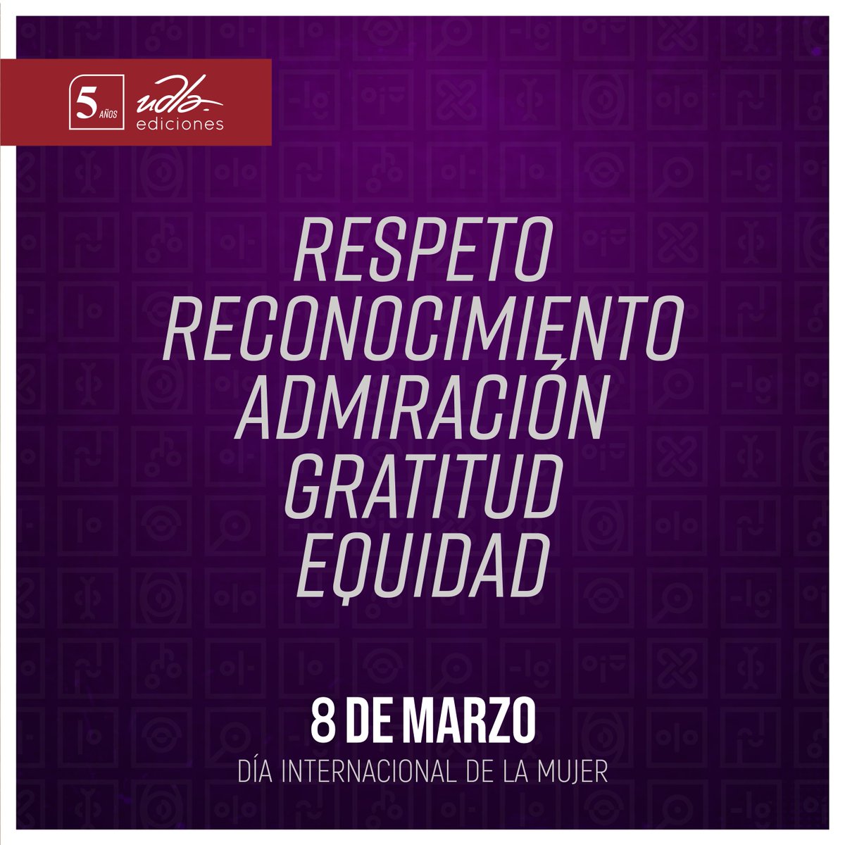 UDLAediciones's tweet photo. #UDLAEdiciones
#AmoLoQueHago
#DíaDeLaMujer
#8M https://t.co/AYToNOcvDh