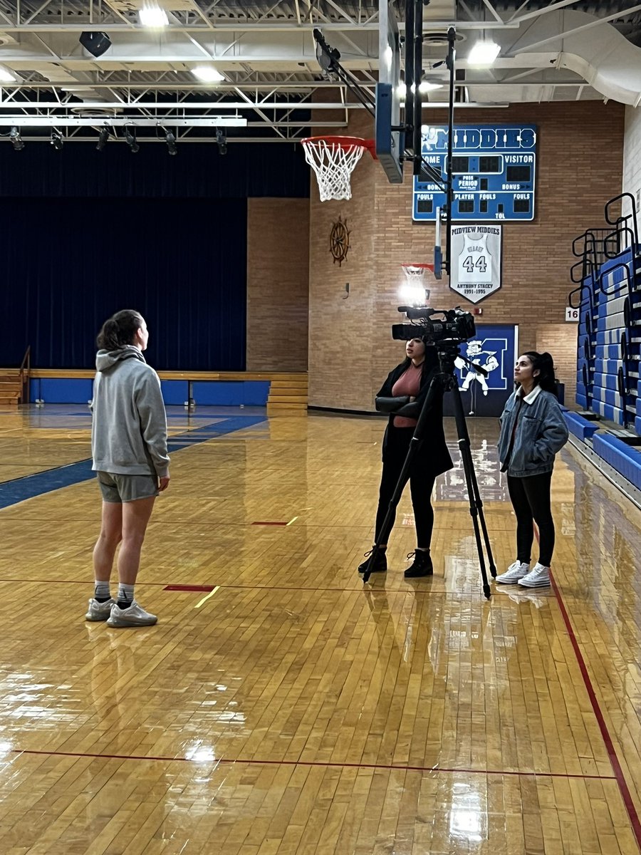 Check out Channel 5 news for some familiar faces! 🤗⚓️🏀💙