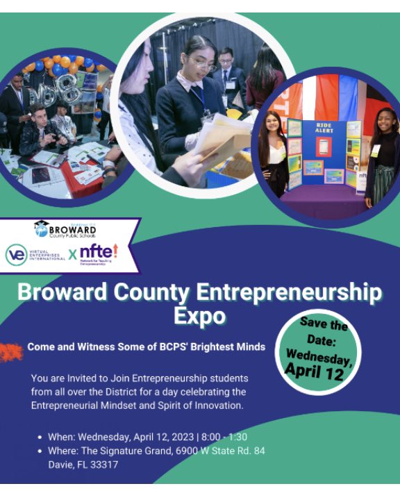 Amazing @BrowardCounty Youth #Entrepreneurship Expo by schools with @NFTE @NFTE_southeast @VEInternational programs in the @browardschools district! @CTEWorks @serge_treyger @LaGayliaGray @HenmackIII @BrowardSTEM @SFLinnovation @bcexbroward @WillWilsonVEI