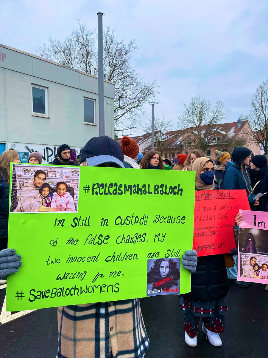 When we say “Baloch Women” it includes our mother and sisters too, We should also educate and encourage them to be the part of the Baloch National struggle 
where our survival and identity lies.

#BalochWomenInResistance 
#WomenDay 
#ReleaseMahalBaloch 
#SaveBalochWomen