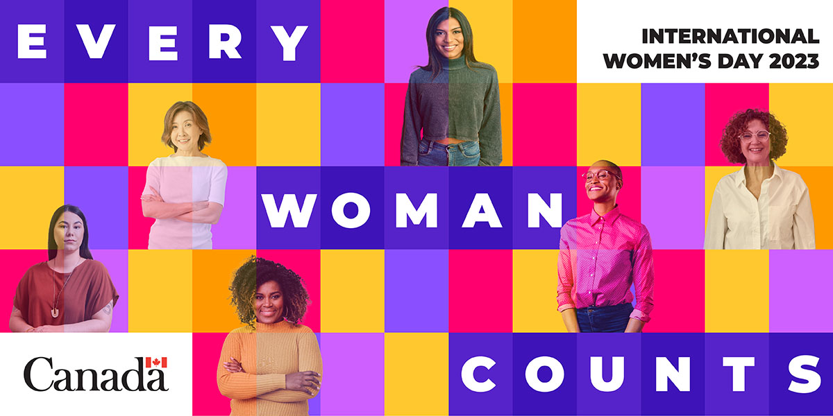 EdmCVO's tweet photo. The 2023 International Women's Day theme is Every Woman Counts - ECVO is celebrating women by spotlighting a member organization: ANSWERS. Read more about their work here: https://t.co/fP2q2KMmFQ https://t.co/bNhxROAfOL