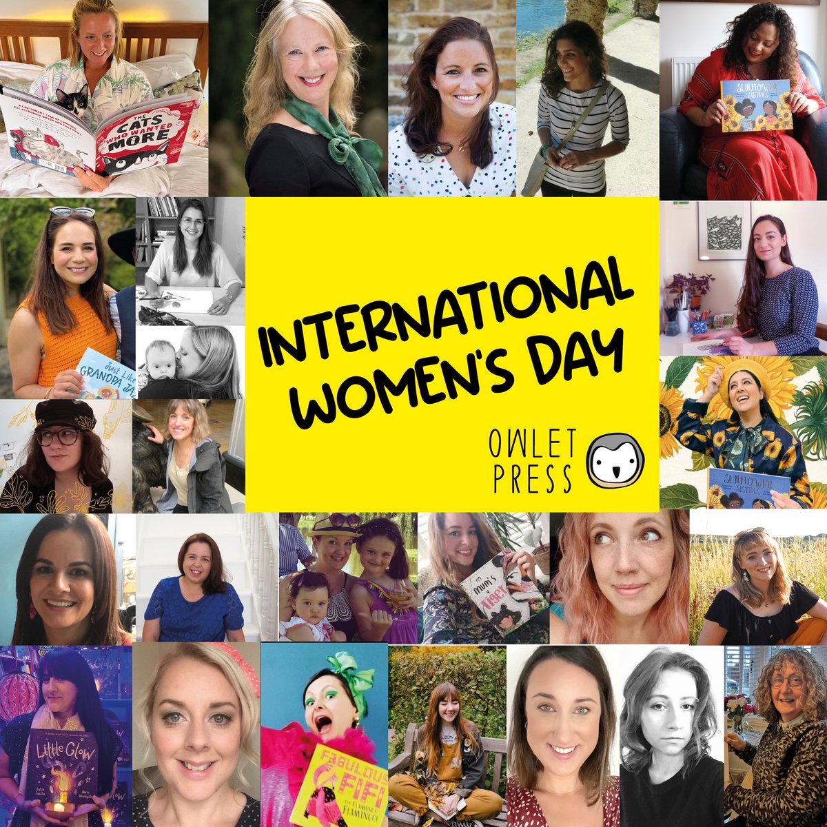 Celebrating all the incredible women who have entrusted us with their stories and talents this #InternationalWomensDay as well as a huge thank you to all of the amazing #women who work behind the scenes at Owlet who have helped us on our journey 💚