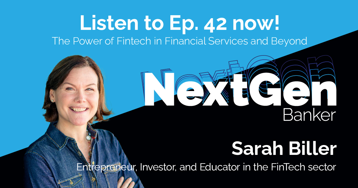 Vantage Ventures Executive Director Sarah Biller speaks to the practical applications of financial services in the metaverse, how fintech can play a role in sustainability and why meaningful data is necessary to spur innovation.

Listen to #NextGenBanker: sunrisebanks.com/podcast/42-pod…