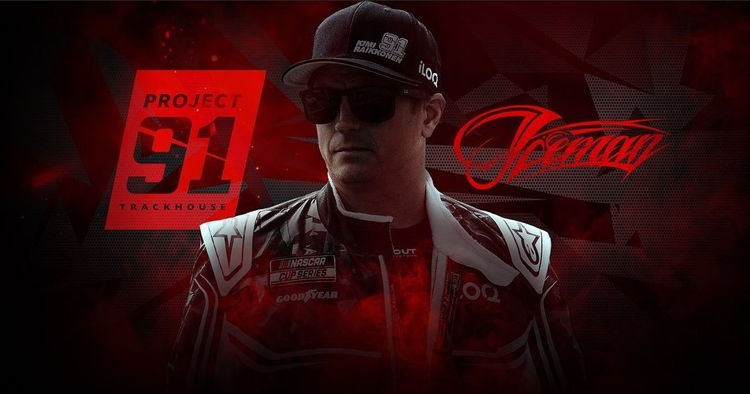 FormulaWorldPro's tweet photo. 🚨| BREAKING

Kimi Raikkonen is returning to a NASCAR Cup Series race.

The Finn will race for Trackhouse Entertainment Group in their Project91 car, a special one made for non-NASCAR drivers.

His debut was last August, racing for the same team, in which he finished 37th. https://t.co/K2Mo3K0A10
