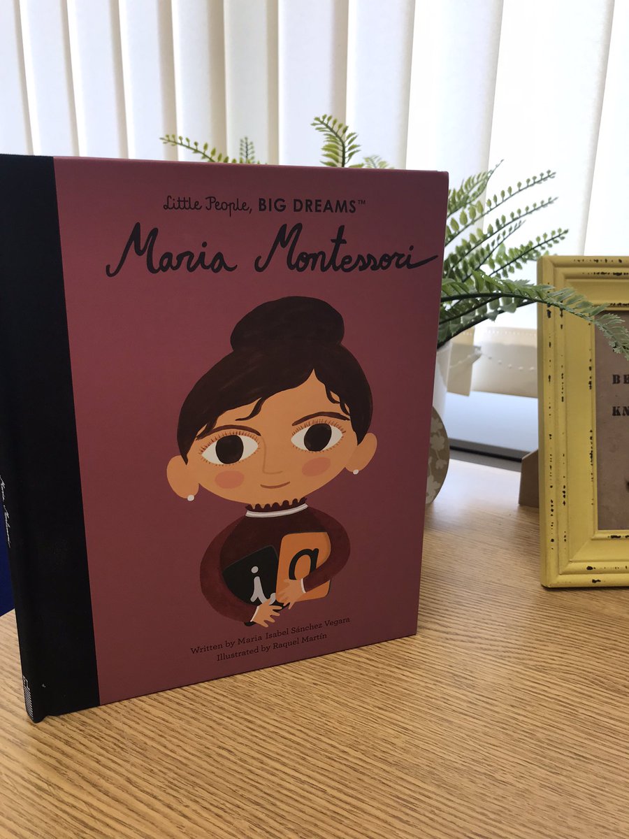 BranstonInfant1's tweet photo. Our #StoryTimeWednesday book this week celebrated #InternationalWomansDay. We picked this #LittlePeopleBigDreams book all about the inspirational Maria Montessori 👩🏻‍🏫 an amazing woman who still influences our work in school today! #GirlPower #WhoRunTheWorld https://t.co/04ZpHyQFtD