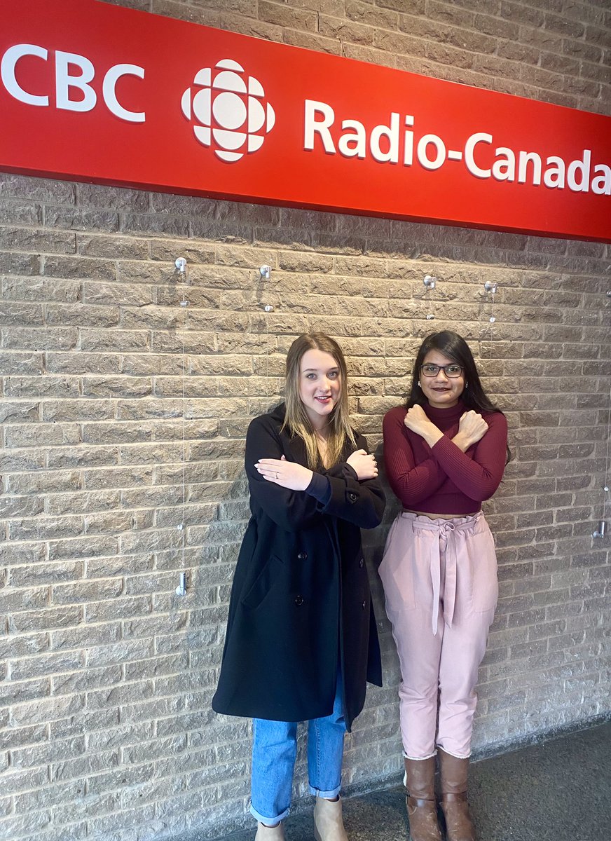 It was delightful to co-anchor the #InternationalWomansDay special episode of @THESIGNALCBC with @adamfwalsh today as young women in Communications and student journalism alongside @Jlreid02 

Link to listen: cbc.ca/listen/live-ra…