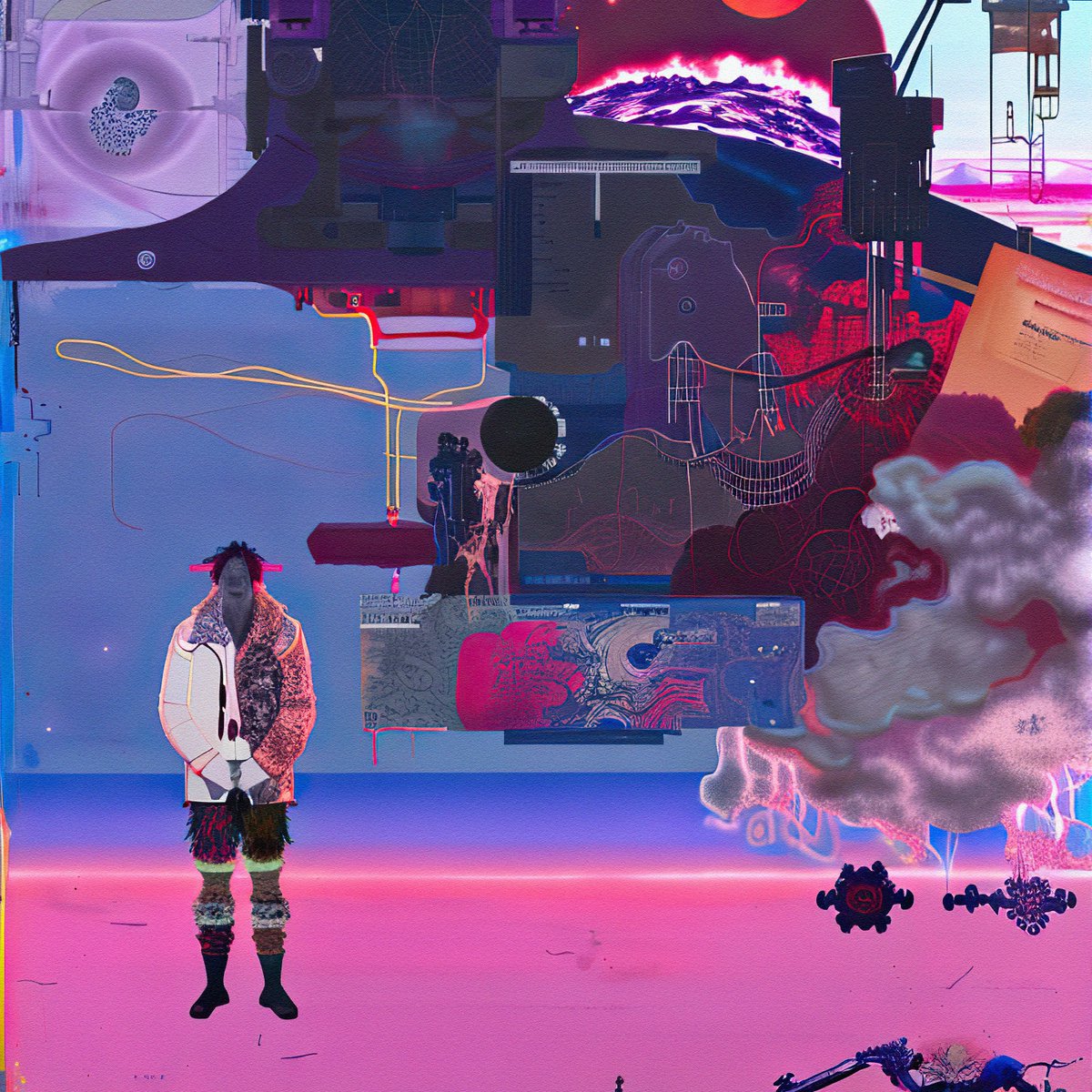 'upheavals' 
from megalotopia collection on Foundation

collected by incredible <a href="/aicollection_/">AI Collection</a>, my respect and gratitude! 
💜