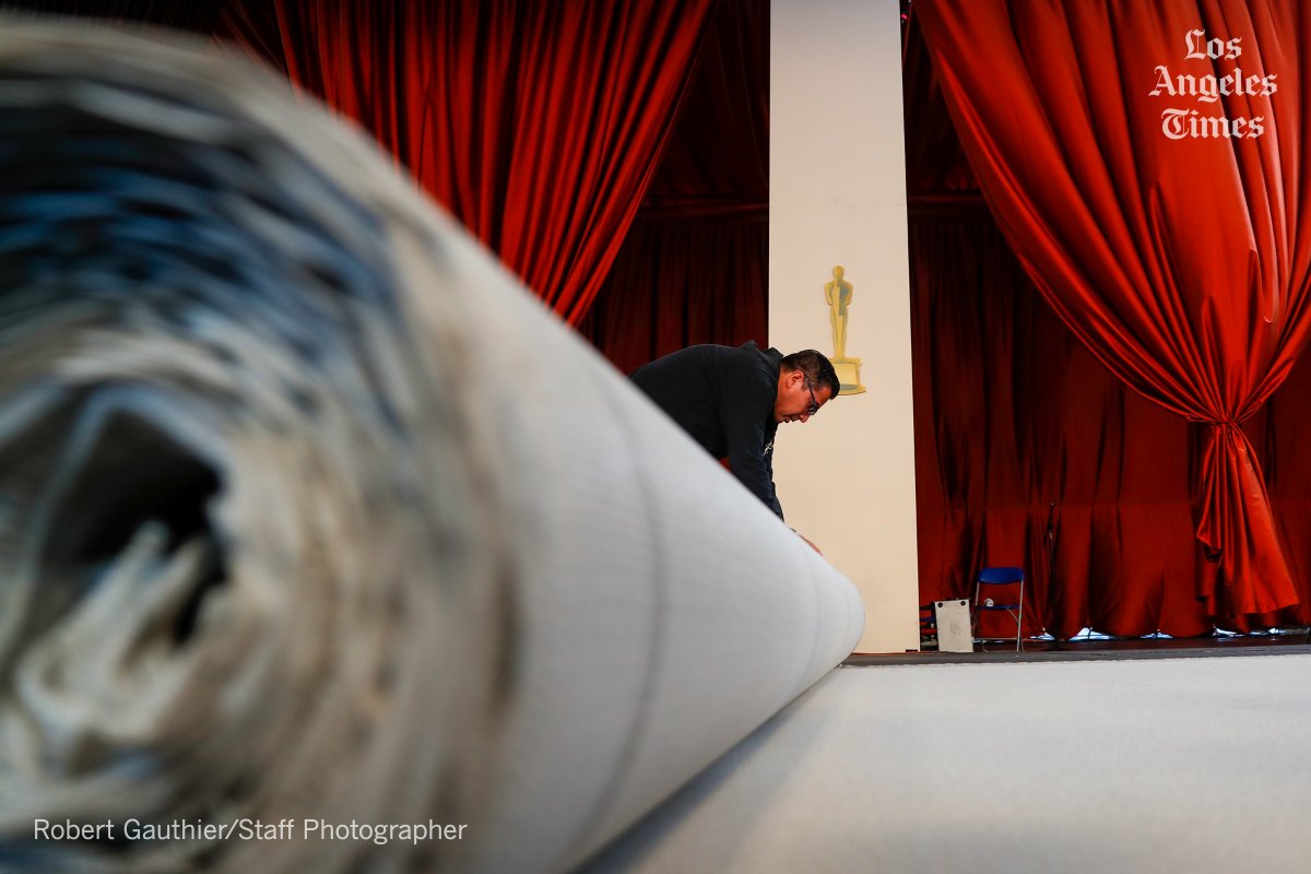 rgaut999's tweet image. Rolling out the less-than-red carpet for the #95thAcademyAwards 
Officially, it's #champagne colored.
Go to latimes.com/topic/oscars to #readallaboutit
@latimesent