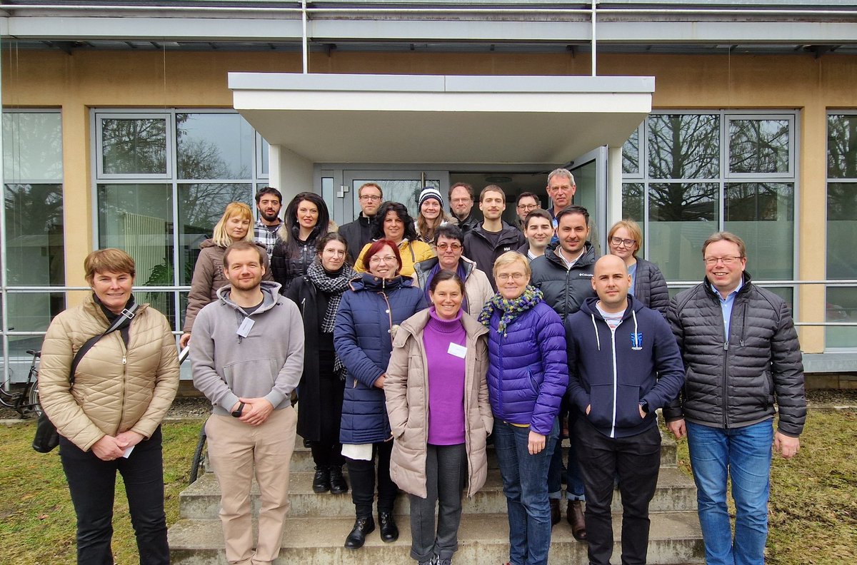 The #AGENTproject train-the-trainer team teached  trainer from 14 partner institutions. Two days at @LeibnizIPK focused on tooling, data flows, pipelining and standards for activating European genebanks for plant genetic resources. Contribution to #FAIRdata @ELIXIREurope @NFDI_de