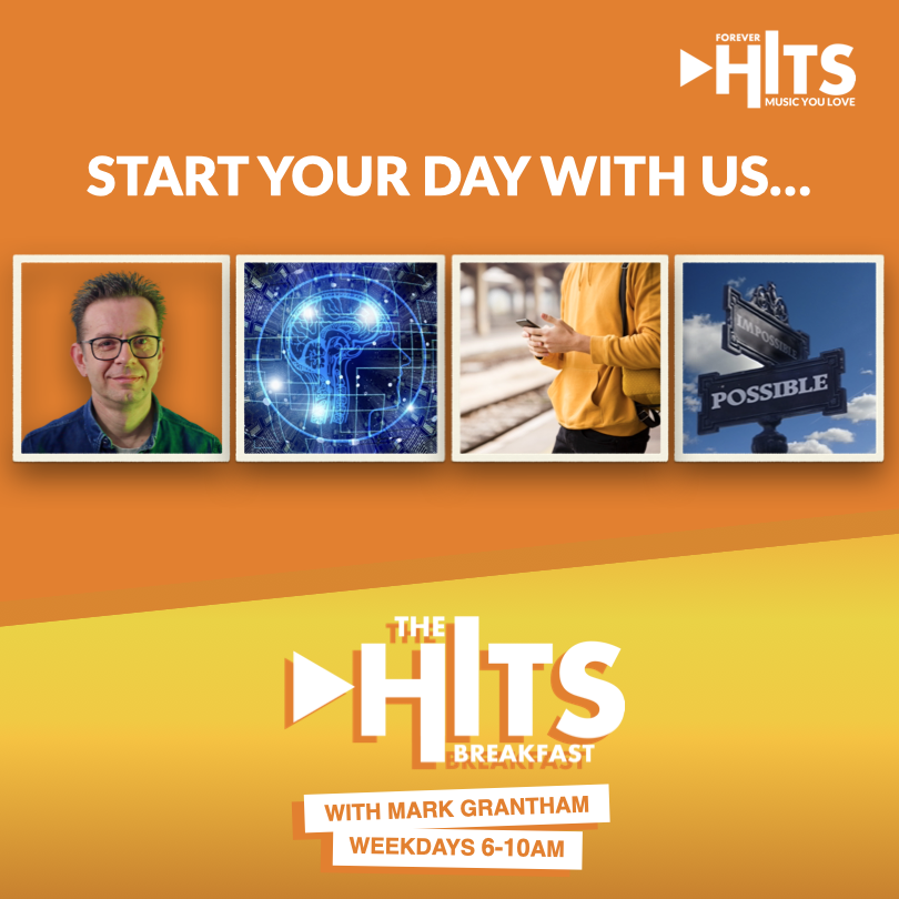 ⏰  Wake up with Mark Grantham and the UK’s biggest hits. Test your knowledge with the Breakfast Brain teaser, pick the School Run Sing-a-long and solve the Impossible Question.

📲 Kube Player | 🖥 TheHits.uk