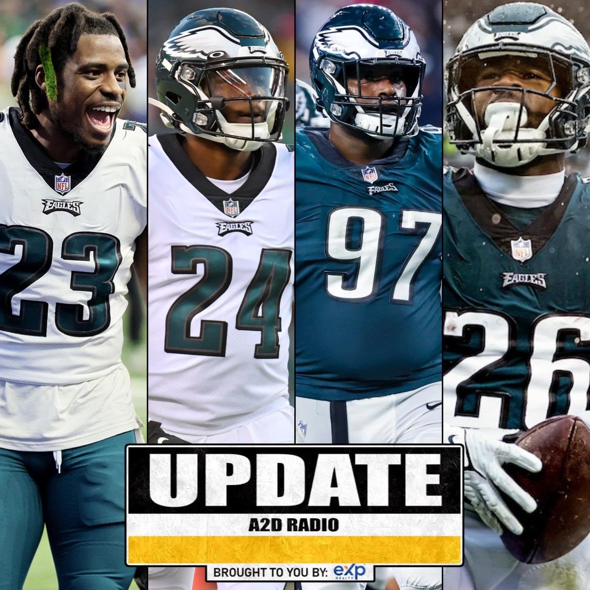 Expected free agents the Eagles will let walk: CJ Gardner-Johnson, James Bradberry, Javon Hargrave, and Miles Sanders per <a href="/a2dradio/">A2D Radio (NoNotes)</a> .
