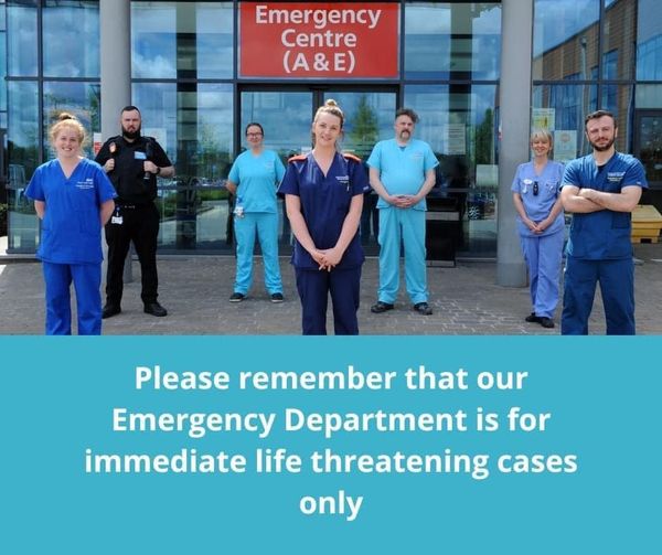 NWAngliaFT's tweet image. Our Emergency Department is exceptionally busy today with long wait times for less urgent care, so please remember to #ChooseTheRightCare and help keep our Emergency Departments free for those that need it most. If you aren&apos;t sure, please call 111 or visit 111.nhs.uk
