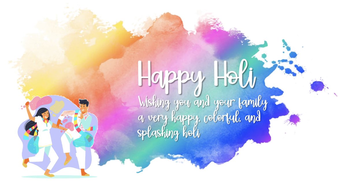 Celebrate love in bold colors #HappyHoli2023
