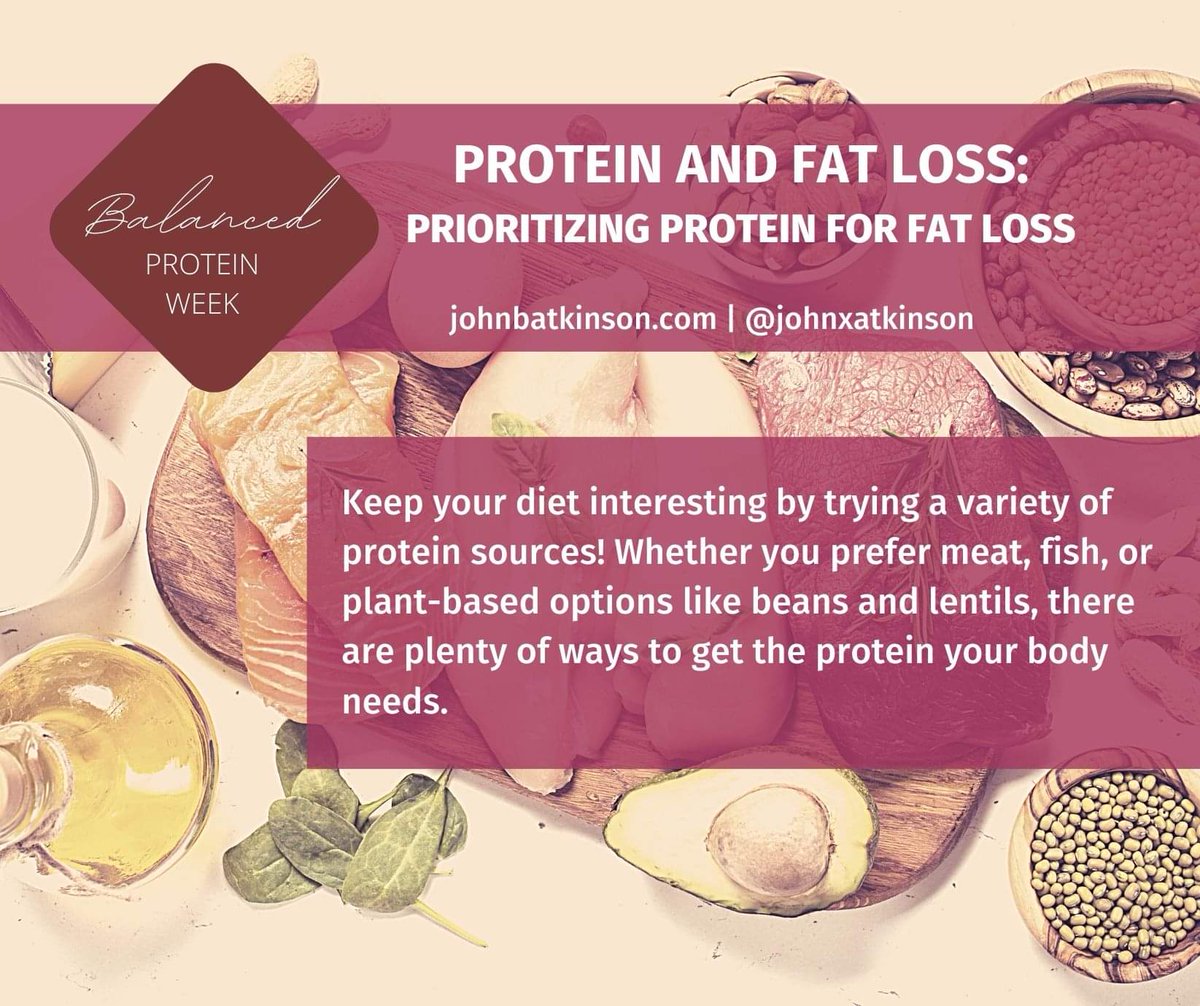 JohnXAtkinson's tweet photo. Keep your diet interesting by trying a variety of protein sources! Whether you prefer meat, fish, or plant-based options like beans and lentils, there are plenty of ways to get the protein your body needs. Learn More at https://t.co/TX1xmKlIC2 https://t.co/DfkHJjQeFS