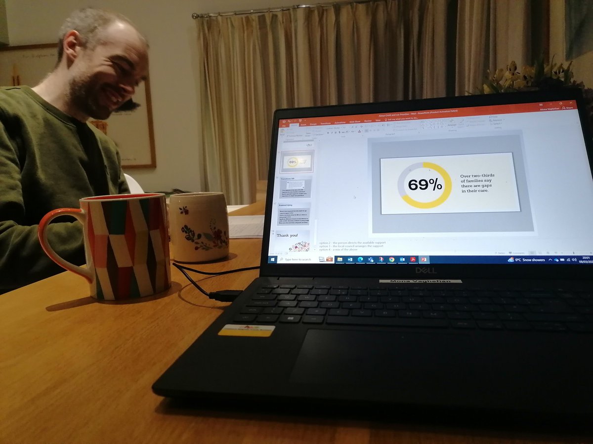 mvaghefian's tweet photo. Husband did washing up while I tidied. Now we're both settling in to do one final burst of work before calling it a night. I quite like getting a bit done while the house is quiet. #MakingWorkVisible https://t.co/lnIp9IY5No