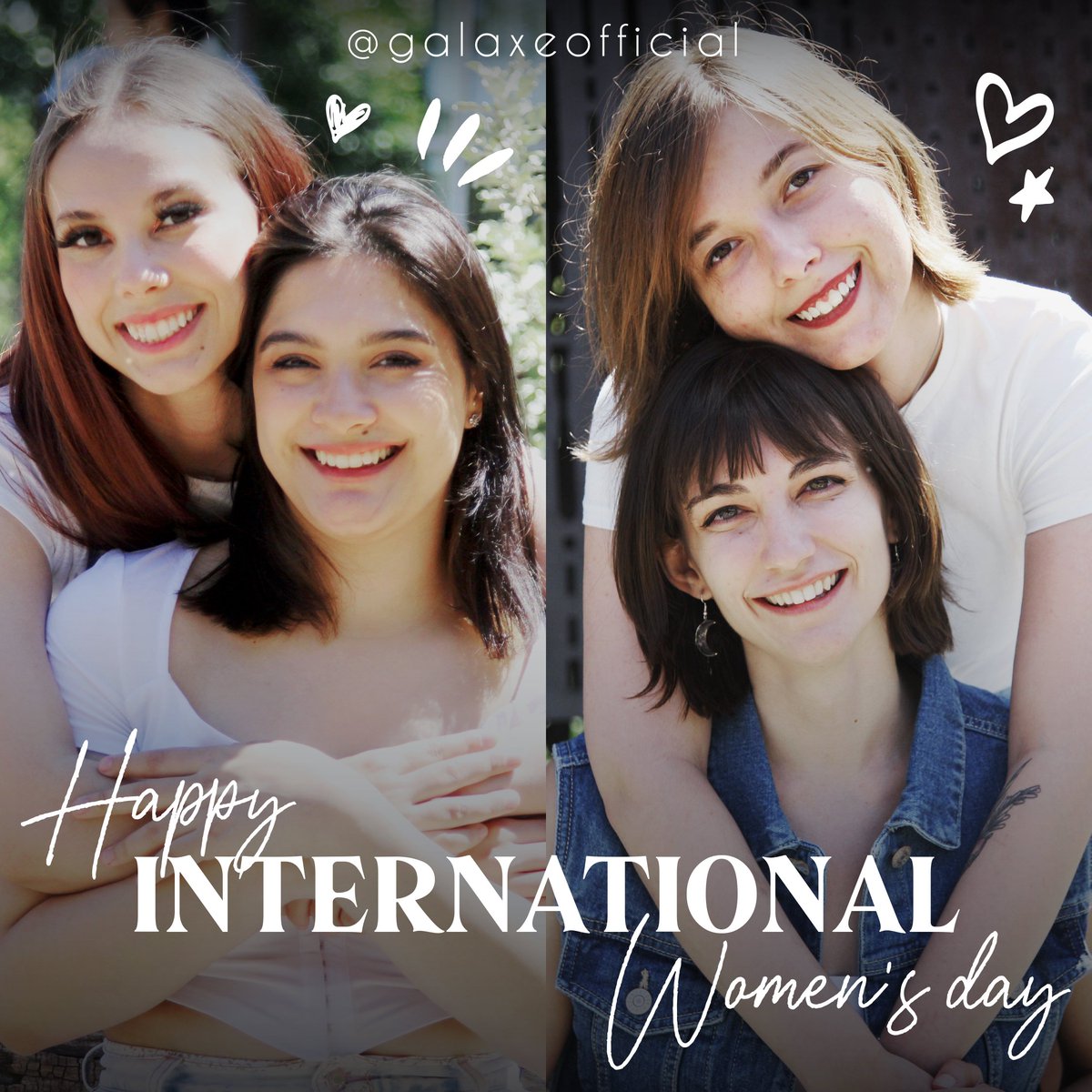 galaxeofficial's tweet photo. Here’s to strong women everywhere  💪🏻
May we know them, be them, and stand with them 💜🙌🏻

☆ 

#internationalwomensday #kpop  #happyinternationalwomensday #woman #womanindance #dance #womaninmusic #welovewomen #dancers https://t.co/hiCO0LMZte