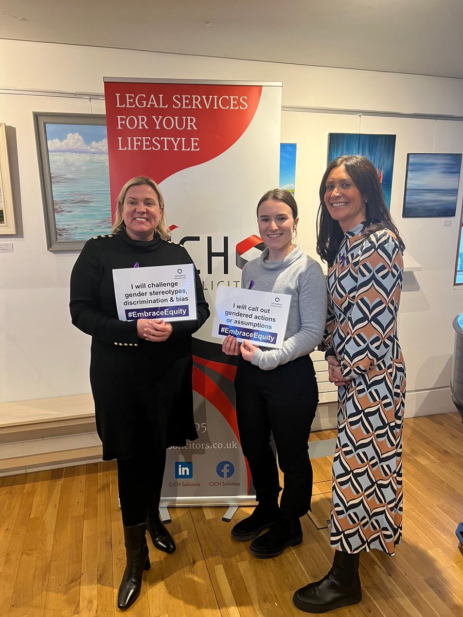 cjch_solicitors's tweet photo. Pledging our commitment to #EmbraceEquality at todays #InternationalWomensDay celebration in #Penarth with @VOGCouncil https://t.co/2jGXYKD8pI