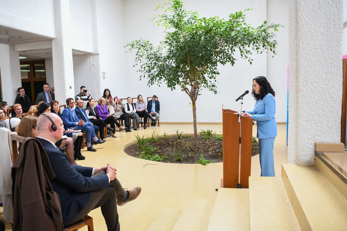 Happy to join <a href="/unwomenkosovo/">UN Women Kosovo</a> and to talk to young girls from across Kosovo about the role of innovation and technology in achieving gender equality.

We will continue supporting efforts for an equitable digital future for all women and girls. #IWD2023