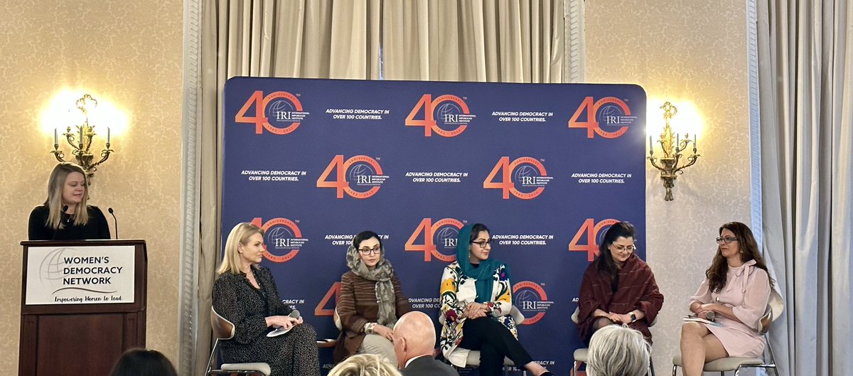 How do you honor & recognize #InternationalWomensDay? Take to ❤️ the recommendations of the women on the frontlines  - stop appeasing the #Taliban & leave behind the #JCPOA myth, today @IRIglobal w/@HeatherNauert @valeriedowling @FaridNaheed @AdelaRaz @memarsadeghi @LilyPourzand