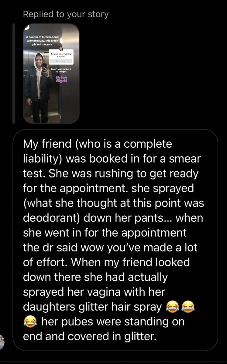 I asked for the best women centred funny stories in honour of #IWD and this did not disappoint 💀