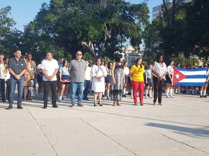 #Cuba #MujeresEnRevolución  Asistimos al Acto Provincial por el Día Internacional de la Mujer, en el Parque Mariana Grajales, #PlazaDeLaRevolución, fue presidido por la Secretaria General de la <a href="/FMC_Cuba/">FMC de Cuba</a> <a href="/TeresaBoue/">@SecGFMC</a>