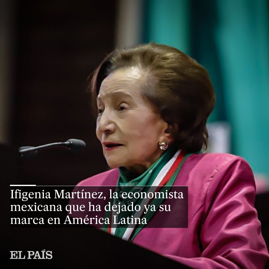 México no sería lo que es hoy si no fuera por Ifigenia Martínez. La primera mexicana en egresar de la Universidad de Harvard con maestría y doctorado. Es economista, política y diplomática, y una de las mujeres que han dejado ya su marca en América Latina bit.ly/3mAMVRI
