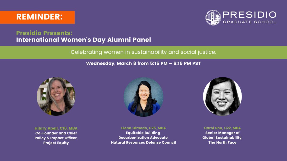 Presidio Graduate School tweet media