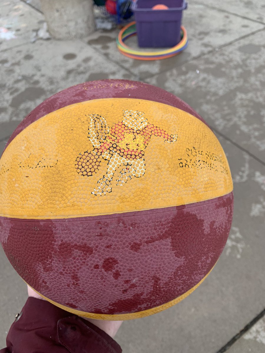 On the school playground today. If you know, you know.