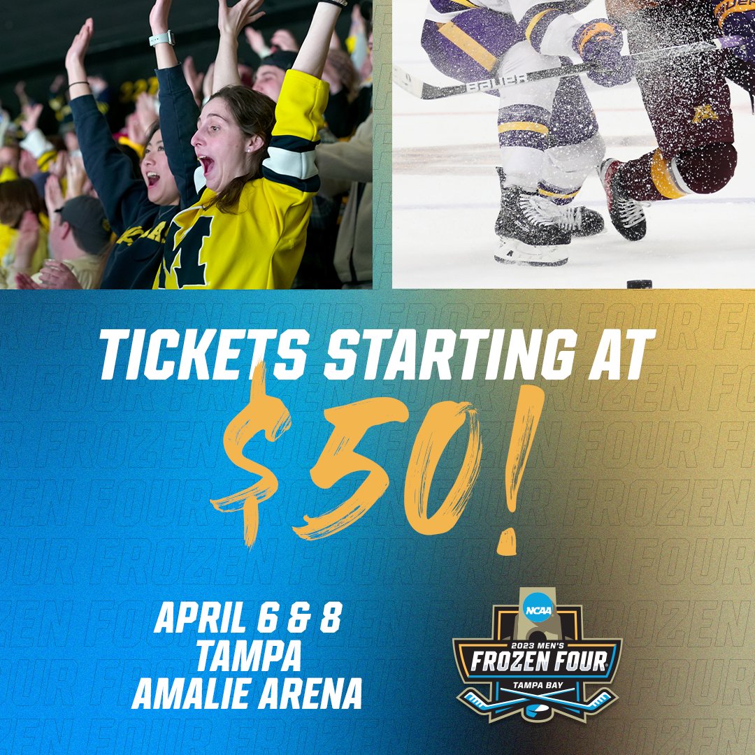In exactly one month we'll be gearing up for the NCAA Men's Frozen Four