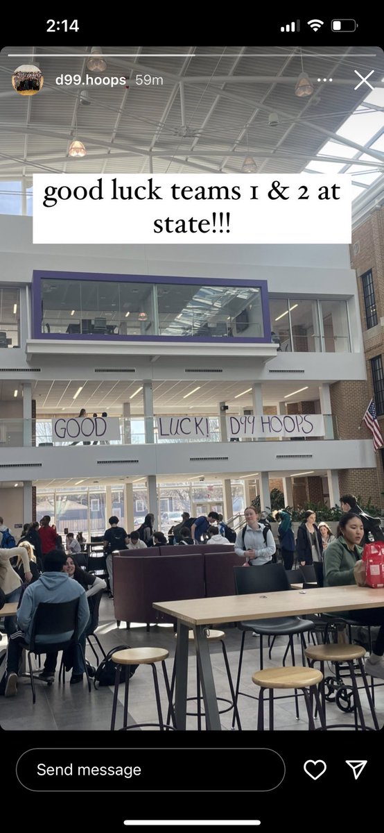 D99Hoops's tweet image. Teams 1 and 2 travel to Bloomington-Normal tomorrow to compete in the State tournament on Friday! Go for the 🥇