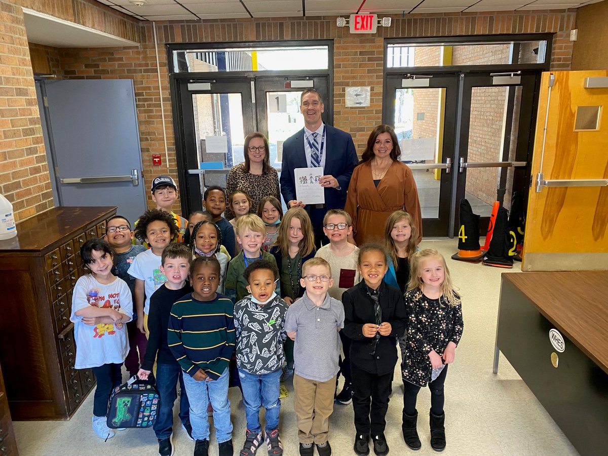 It was exciting to visit <a href="/WestHillsElem/">West Hills Elem.</a> on "Dress For The Job You Want" Day! Principal Kristen Jackson and her team are creating high expectations and a strong school culture for the Wolves!