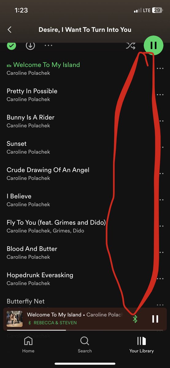 the spotify update where u can’t see ur liked songs is so terrible what were they thinking