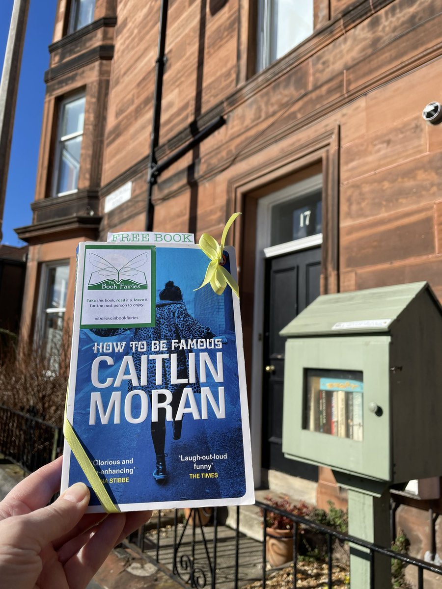Jennife09761350's tweet image. Happy International Women’s Day and Happy Sixth Birthday to the Book Fairies!

We are celebrating by sharing some pre-loved books around #Edinburgh. 

Will you join in the celebrations and find #HowToBeFamous by #CaitlinMoran?

#ibelieveinbookfairies #IWD2023 #bookfairybirthday