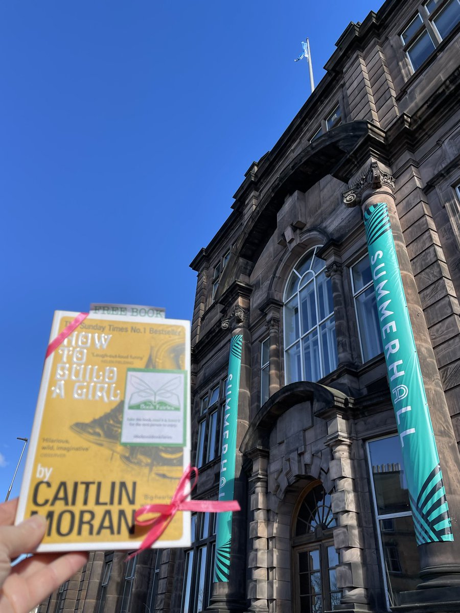 Jennife09761350's tweet photo. Happy International Women’s Day and Happy Sixth Birthday to the Book Fairies! 

We are celebrating by sharing some pre-loved books around #Edinburgh. 

Will you be lucky and find #HowToBuildAGirl by #CaitlinMoran 

#ibelieveinbookfairies #IWD2023 #bookfairybirthday @Summerhallery https://t.co/u1eOELuBaO
