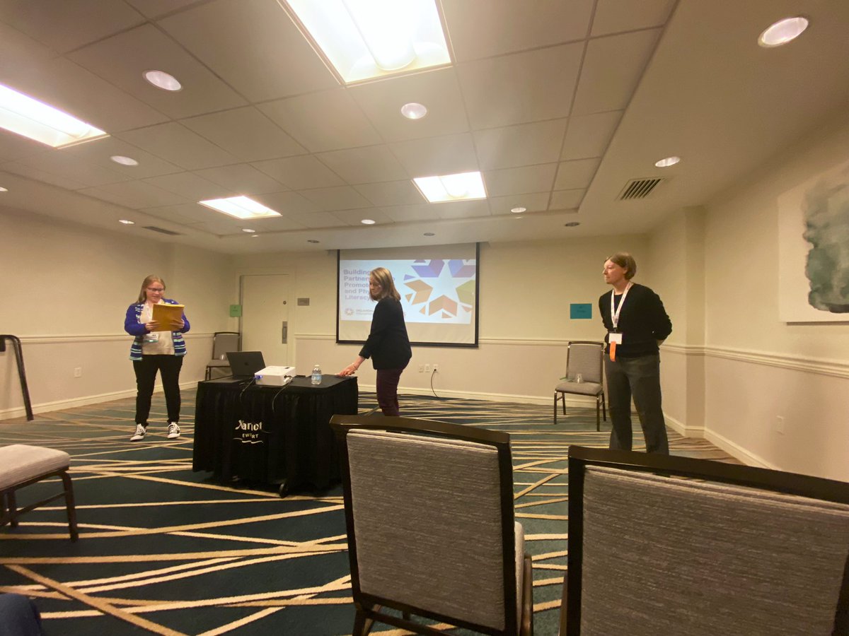 mrs_shields_pe's tweet photo. Oklahoma in the house @NatAcademyofHPL to support @ShanaClassen and @OK_AHPERD ED Dr. Lauren Loucks in sharing how Building Partnerships to Promote Health and Physical Literacy 

#NAHPLNationalSummit https://t.co/n3yrQ86V1i