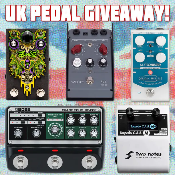 WinMusicStuff's tweet photo. Last day to enter Delicious Audio's giveaway and win a Beetronics Zzombee, a @bossinfoglobal Space Echo RE-202, an @OriginEffects M-EQ Driver, a @twonotesaudio C.A.B. M and a @ValcoFX KGB Fuzz Jr.. Link: https://t.co/KS5w69JWVY
#giveaway #pedals #DeliciousAudio https://t.co/Pf1Xqe2LeG