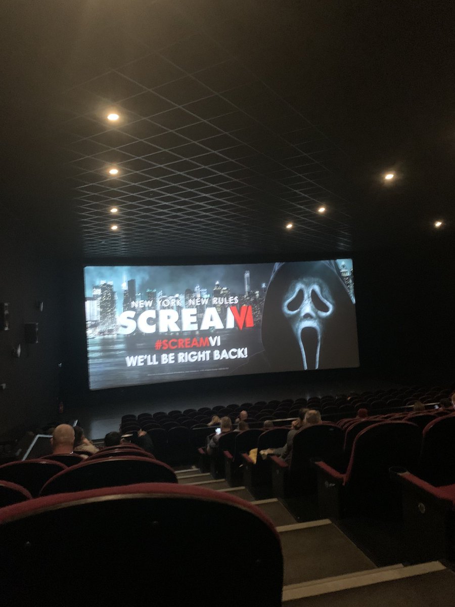 gym_jmc's tweet photo. @cineworld looking forward to #ScreamVI #scream https://t.co/AeaHxFjpu9