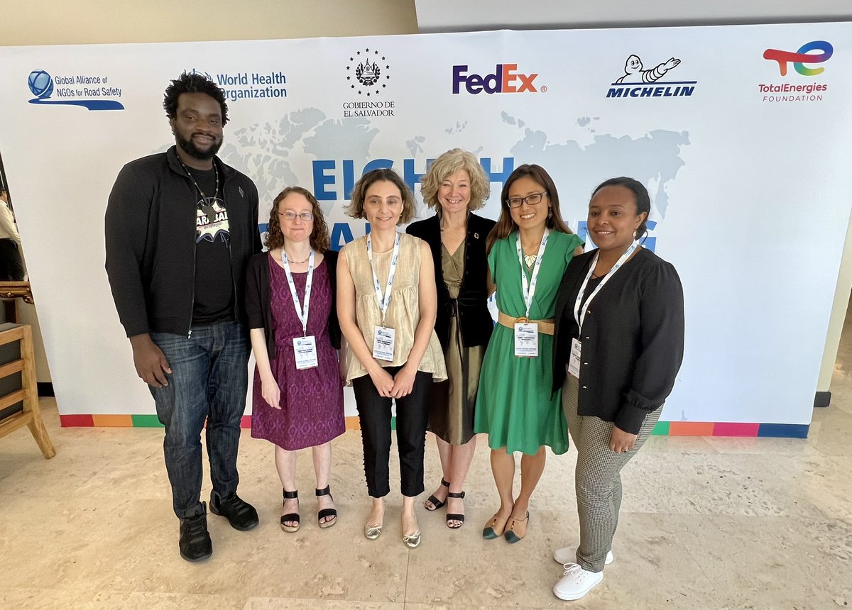 It’s been absolute pleasure to work with @LotteBrondum, Chika Sakashita & @RoadSafetyNGOs team on #GRSF #RoadSafety projects in #africa #enablingenvironment #30kmhspeedlimit #globalhealth @HeatherERosen @ahyder1 @CCDH_GWSPH @GWpublichealth @WorldBank