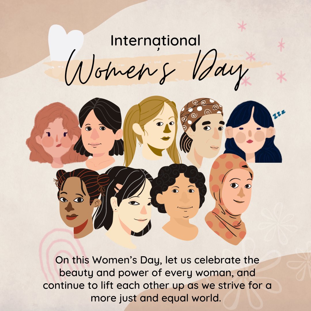 SHSUCVSA's tweet photo. Happy International Women’s day! You are all beautiful, strong, and can achieve anything you want in this world. 🫶🏼💐 https://t.co/owsFVObDpp