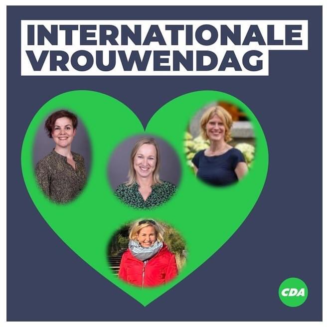 CDATytsjerkste2's tweet photo. Vandaag is het #internationalevrouwendag Als CDA Tytsjerksteradiel zijn wij trots op onze vrouwen die zowel voor als achter de schermen actief zijn! Op deze dag waarop alle vrouwen over de hele wereld centraal staan, willen wij alle vrouwen een 💚 onder de riem steken.
#CDA https://t.co/txFb5Bo3jK