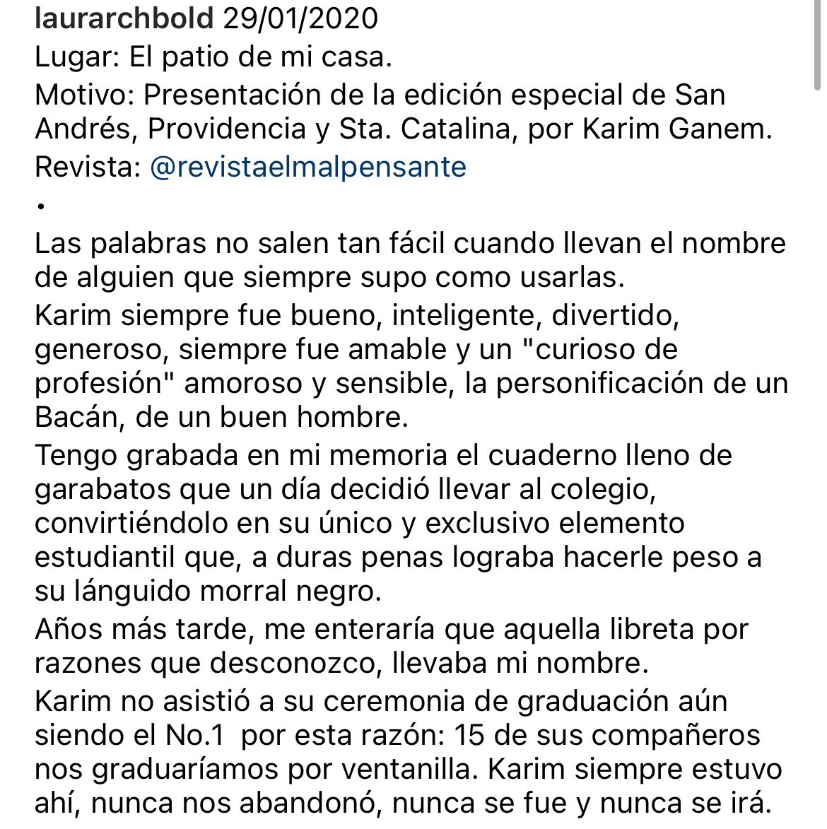 Karim Ganem Maloof.
Te extrañaremos mares.
🤍