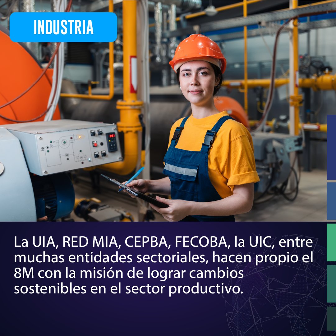 La diversidad aún tiene un largo recorrido por transitar para lograr la igualdad de oportunidades en el marco de los 17 Objetivos de Desarrollo Sostenible de la Agenda 2023.

📌 conexionparques.com.ar/8m-en-la-produ…

#ConexiónParques #ParquesIndustriales #CEPBA #RedMIA #UIA #FECOBA #Inclusión