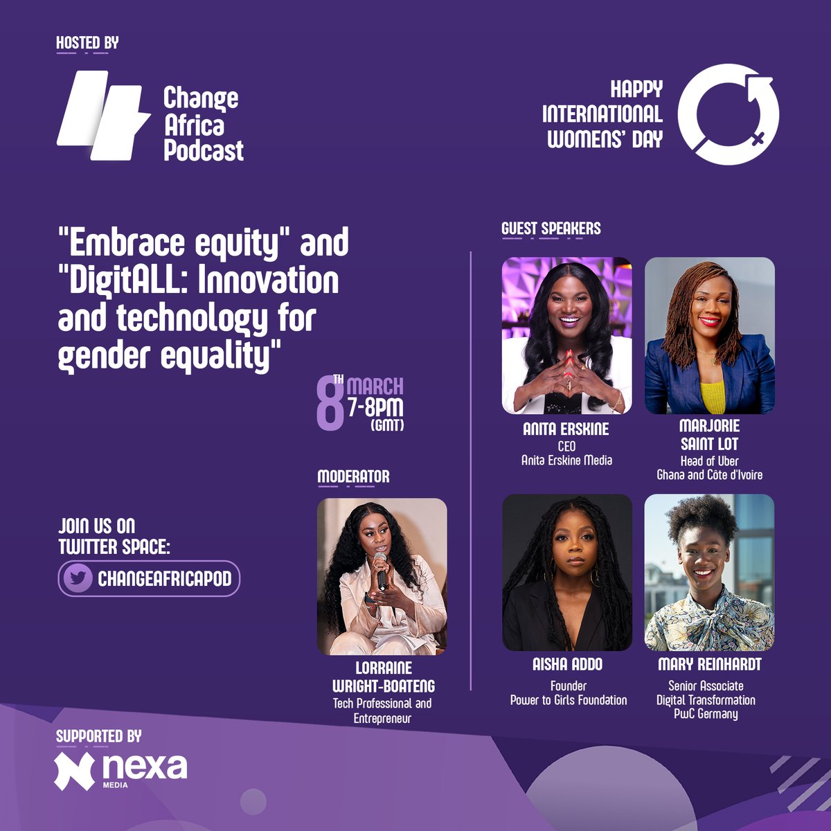 <a href="/MSaintlot/">Marjorie Saint-Lot</a>, indeed, strong communities &amp; allies in tech are required every day, not only on #IWD.

Let's create more content and collaborate!

Women, need to stick together

Gems &amp; call to actions dropped by <a href="/MSaintlot/">Marjorie Saint-Lot</a>  and her fellow ladies for the evening!