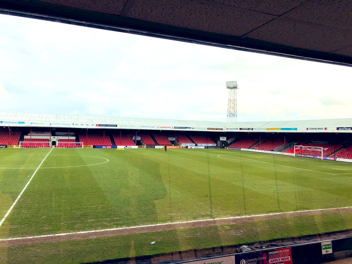 A visit to @grimsbytown football club for @HeritageFundNOR committee meeting today #historyinthemaking