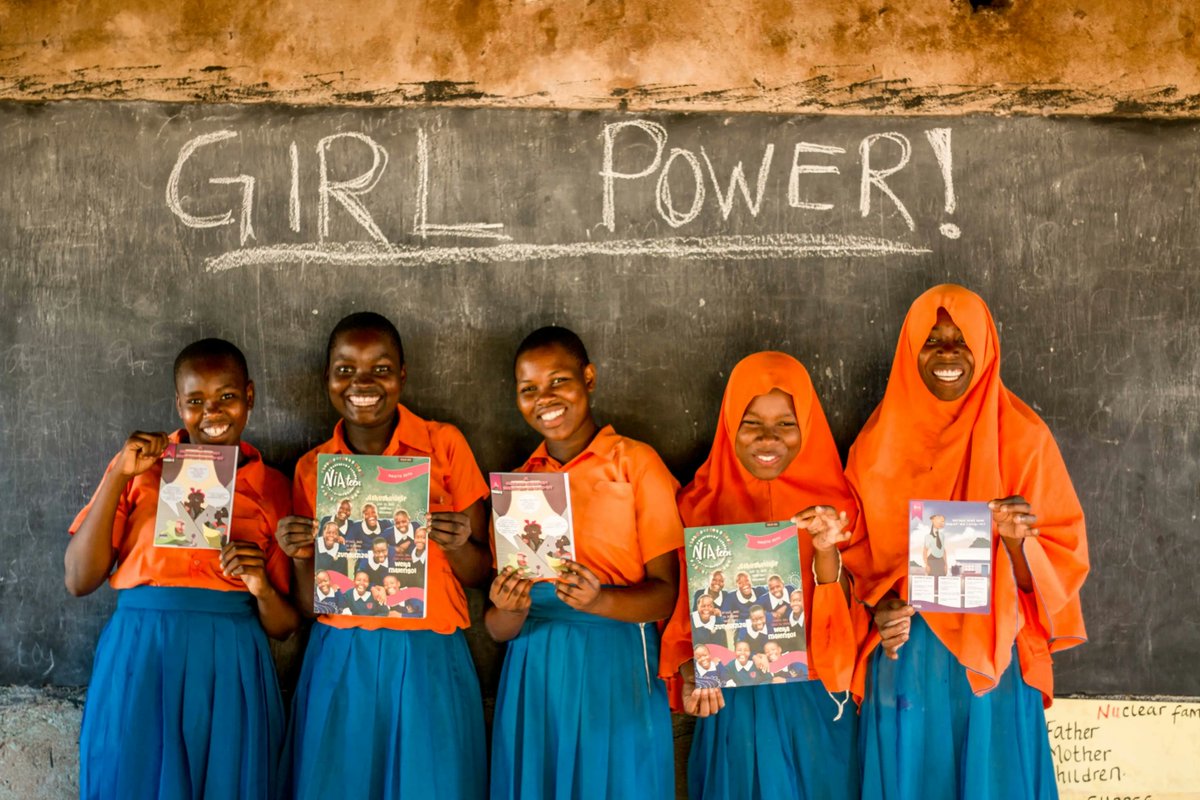 #IWD2023 is here! We celebrate the power of women and girls, achieving their goals and lifting others up all over the world. Join us in our mission to support and empower girls across Kenya to have more control over their bodies, decisions and futures: buff.ly/3KUwcTC