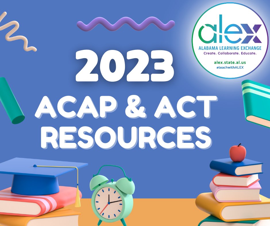 TeachwithALEX's tweet image. Spring is in the air, which can only mean one thing-testing season is upon us! The latest news on ALEX has ACAP and ACT Testing Resources provided by @ALSDEOSI (resources from @AMSTI4all &amp;amp; @Alabama_Reading are included too!): bit.ly/2023TestResour…! 🍎 #TeachWithALEX #ALSDEOSI