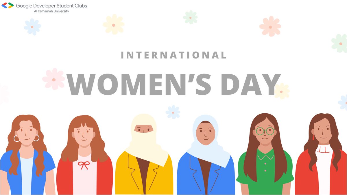 gdg_yu's tweet image. لكل أنثى، 
كلّ عامٍ وأنتِ رمزُ الخيرِ والعطاءِ والإلهام، 
كلّ عامٍ وأنتِ السّنَدُ والحبّ والحنان،
كلّ عامٍ وأنتِ أساس المجتمع.    #googledeveloperstudentclubs #اليوم_الدولي_للمرأة