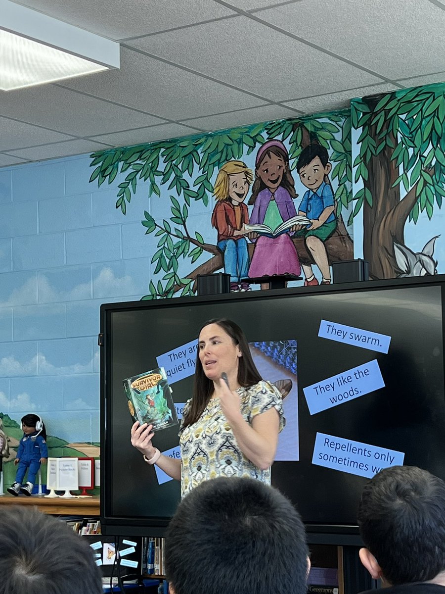 Today <a href="/GuilfordEle/">Guilford Elementary School</a> had the amazing opportunity to meet <a href="/ErinKTeagan/">Erin Teagan</a> ! Students learned a lot of writing tips. Thank you for sharing your life experiences as an author!