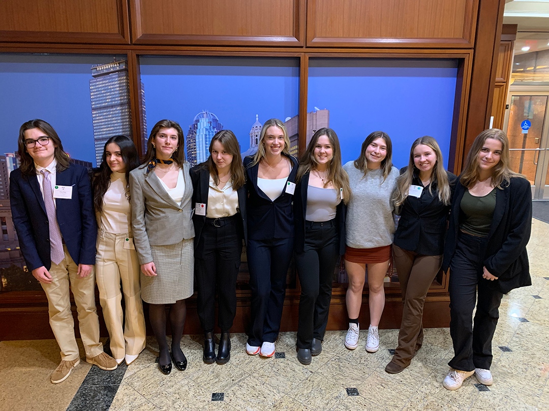 Two groups of US students recently traveled to Washington, DC and Boston to compete in the Model UN and Model Congress conferences. Amber Feng '24 won Honorable Mention in her committee, a historical simulation based on the New Youth movement in China in the 1920s.