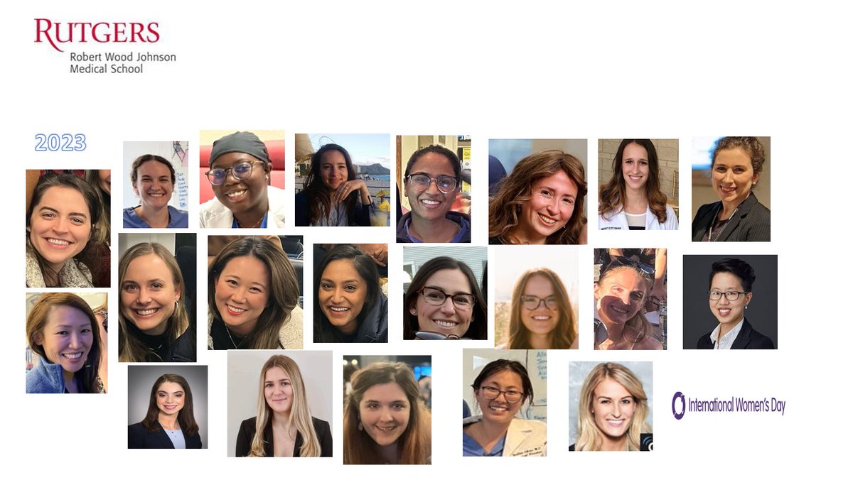On this International Women's Day, we celebrate our @rwjsurgery residents and thank them for all they do for our patients, each other and our program. #ilooklikeasurgeon #rutgersresidentsrock